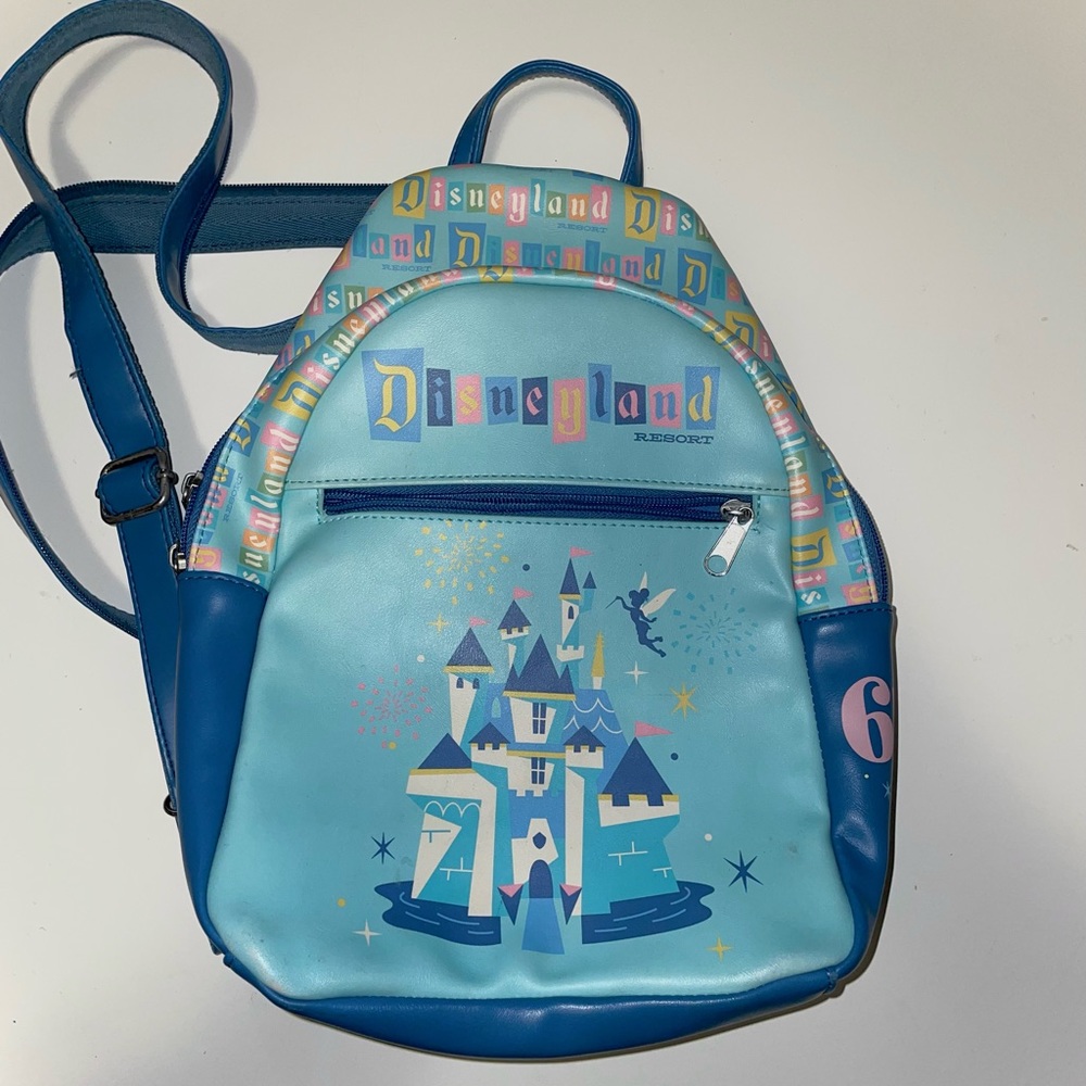 Disneyland 65th anniversary loungefly funko mini backpack